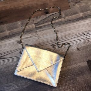 Gold Cross Body Purse